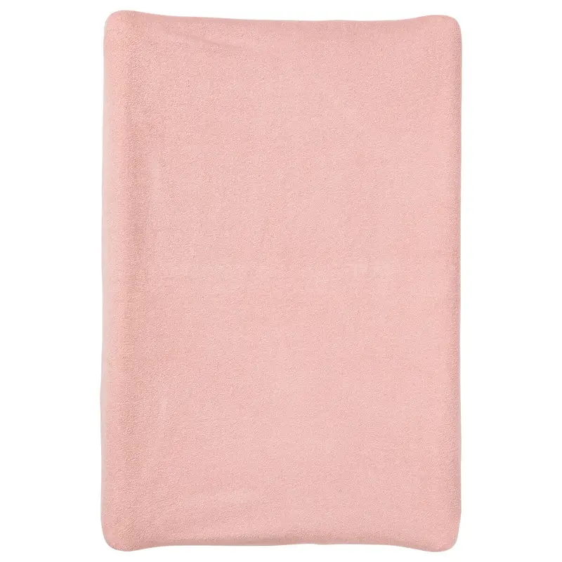 Housse pour matelas à langer Rose en éponge - Housse matelas à langer 50x70 cm