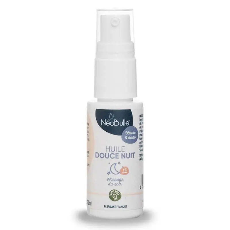 Huile Douce Nuit massage du soir Néobulle