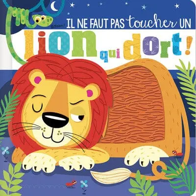 IL NE FAUT PAS TOUCHER UN LION QUI DORT ! - AUZOU