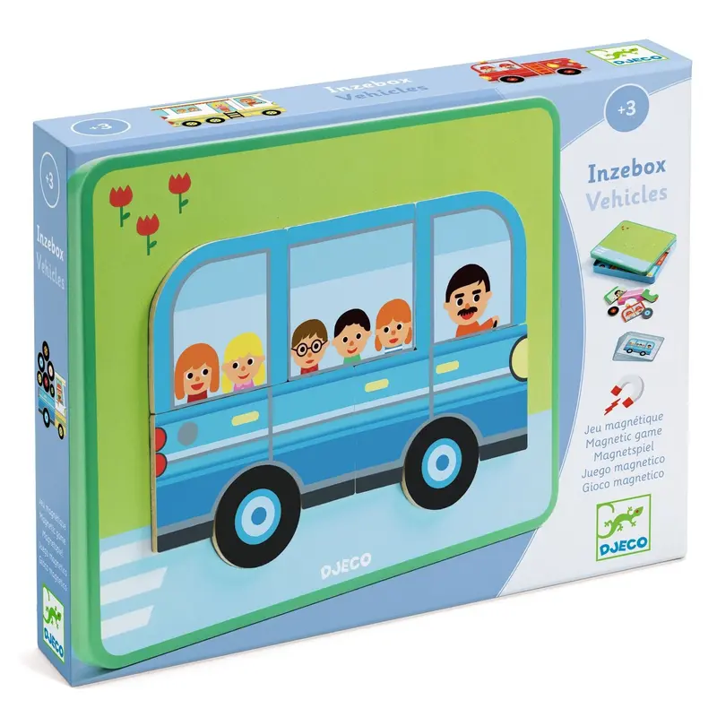 Inzebox vehicules - Djeco