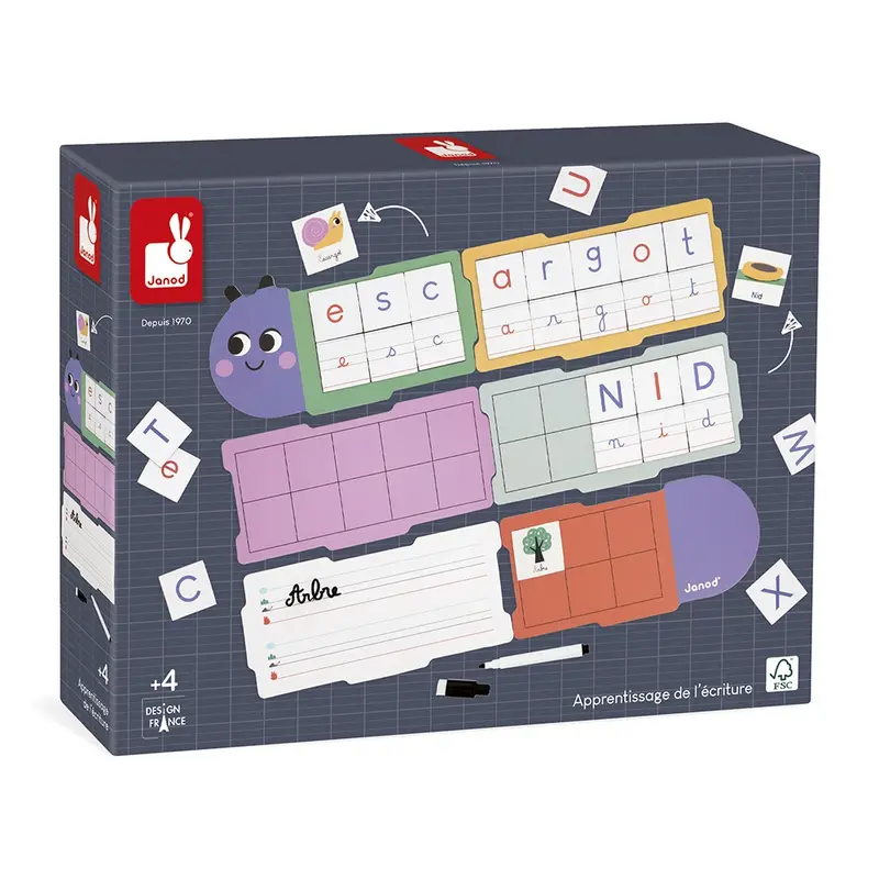 Janod - Apprendre à écrire avec la Chenille 🧒4 ans+