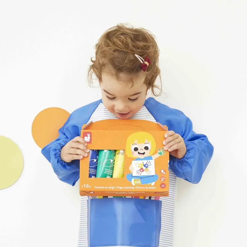 Janod - Peinture au doigt x 5 - 1 ans+