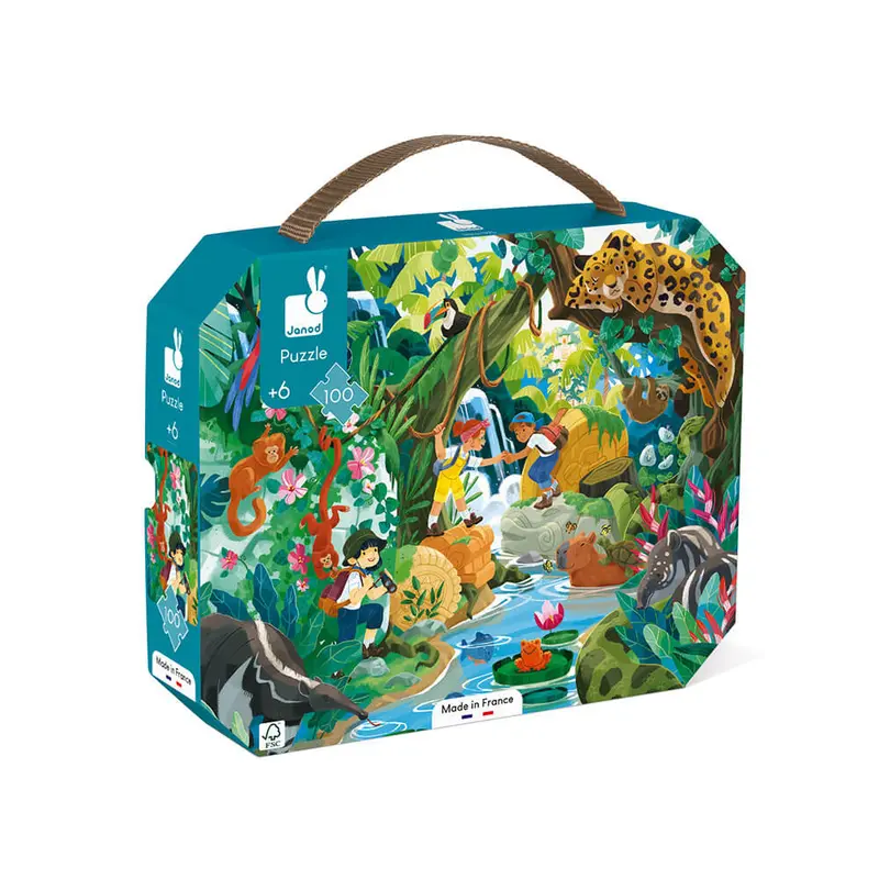 Janod - puzzle - Aventure inca -100 pièces - 5 ans+
