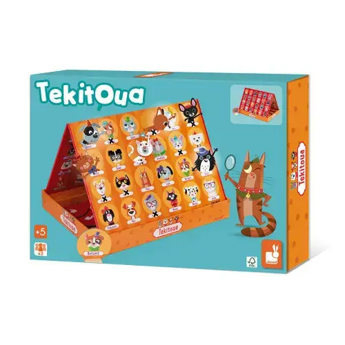 Janod - Tekitoua - jeu de société - stratégie - rapidité 🧒5 ans+
