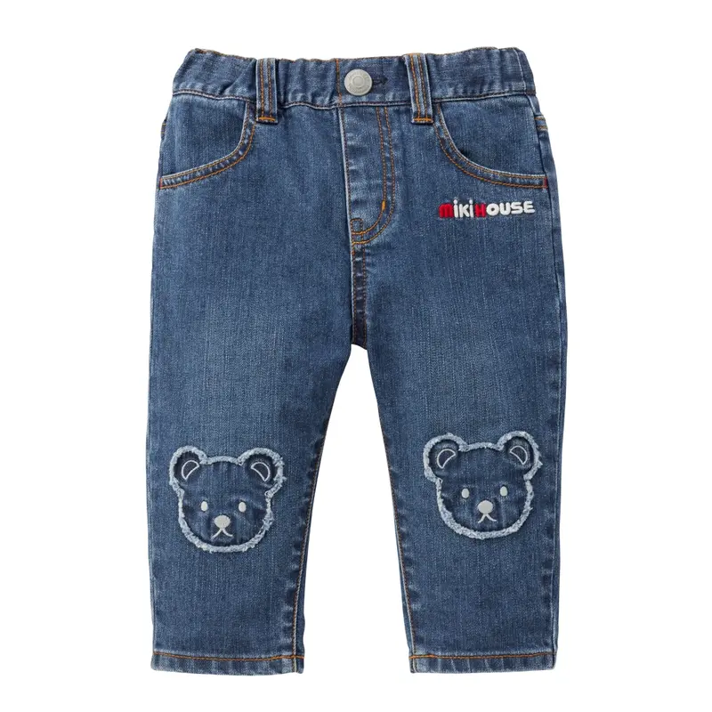 JEAN BLEU MOTIF OURSONS