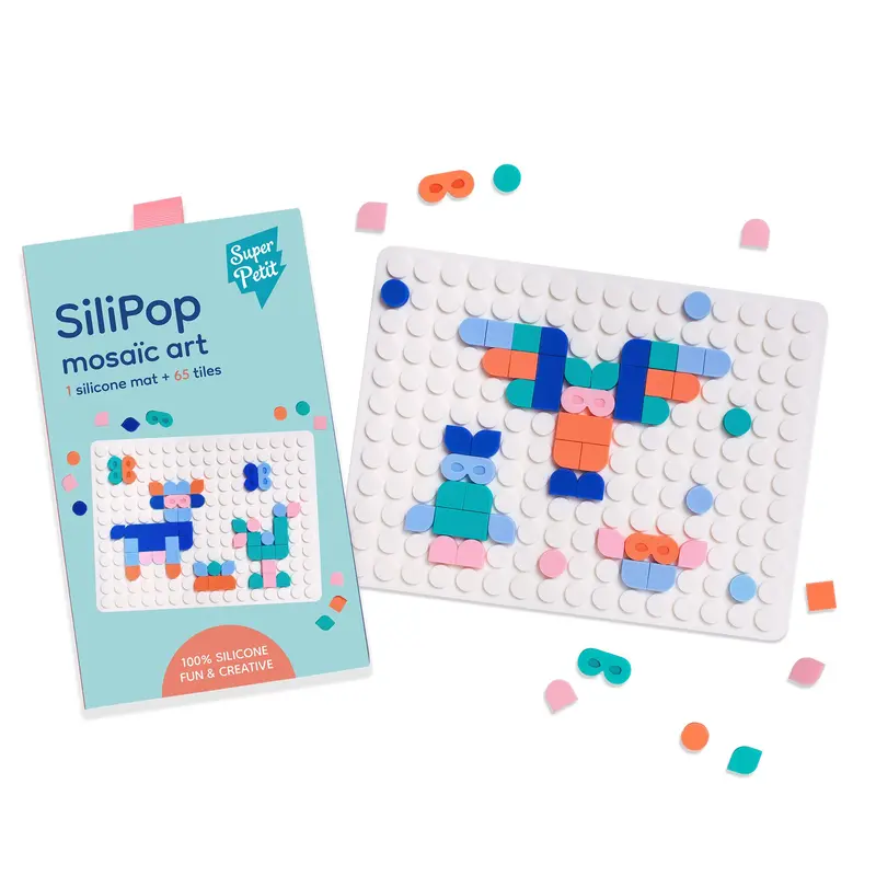 JEU CREATIF DE MOSAÏQUES À CLIPSER - SUPERPETIT