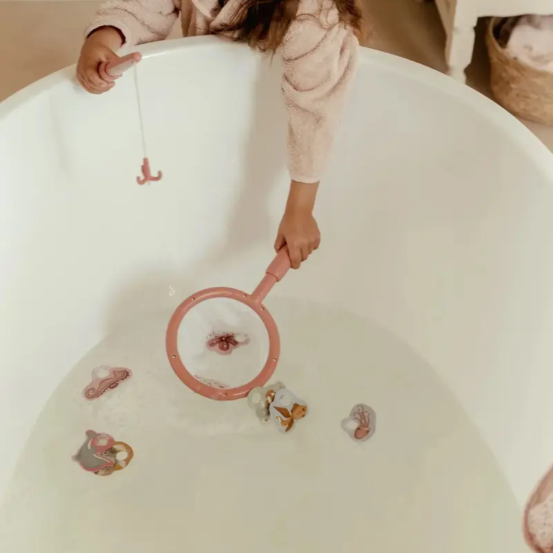 Jeu de bain pêche à la ligne bébé Rose