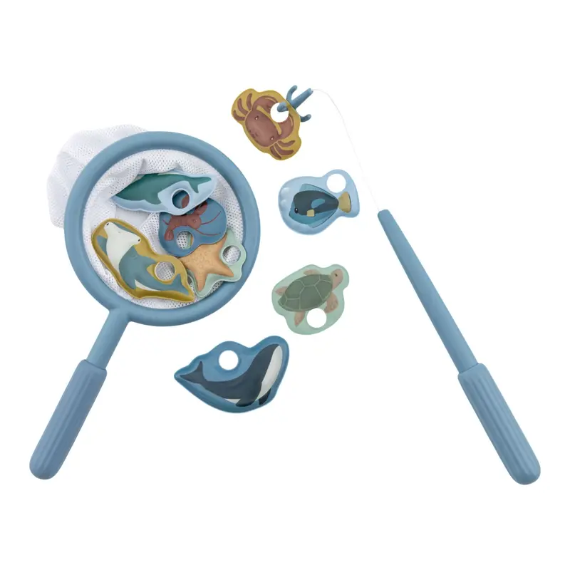 Jeu de bain pêche à la ligne Bleu - LITTLE DUTCH