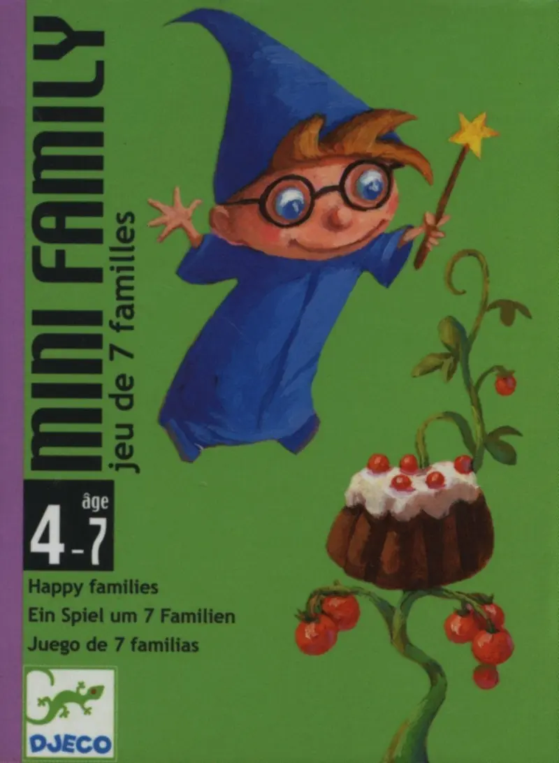 Jeu de cartes Mini Family - DJECO