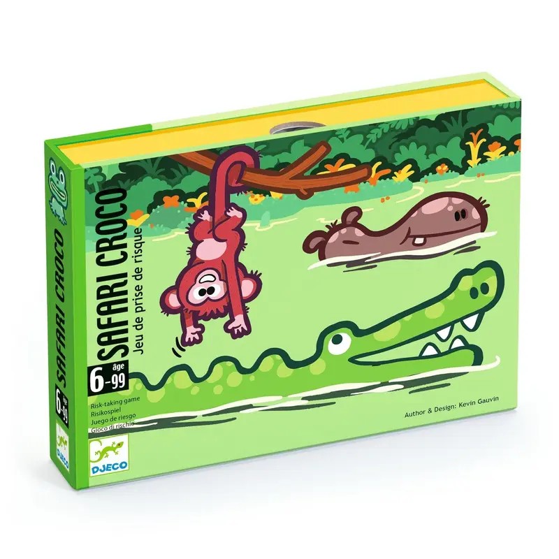 jeu de cartes safari croco - DJECO