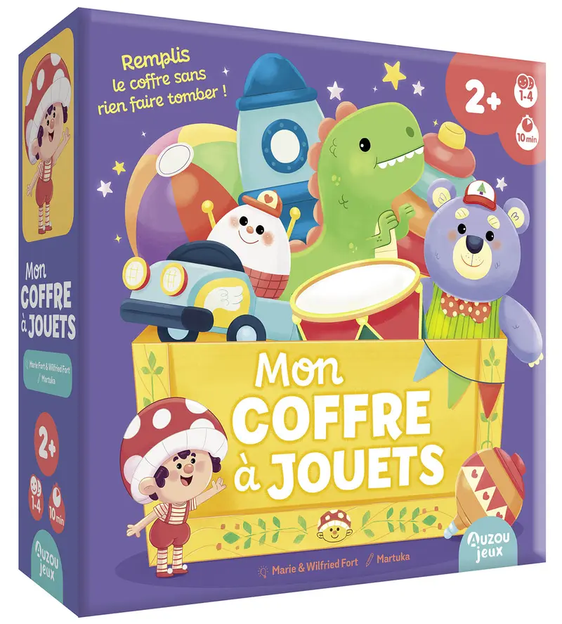Jeu de société - Mon coffre à jouets