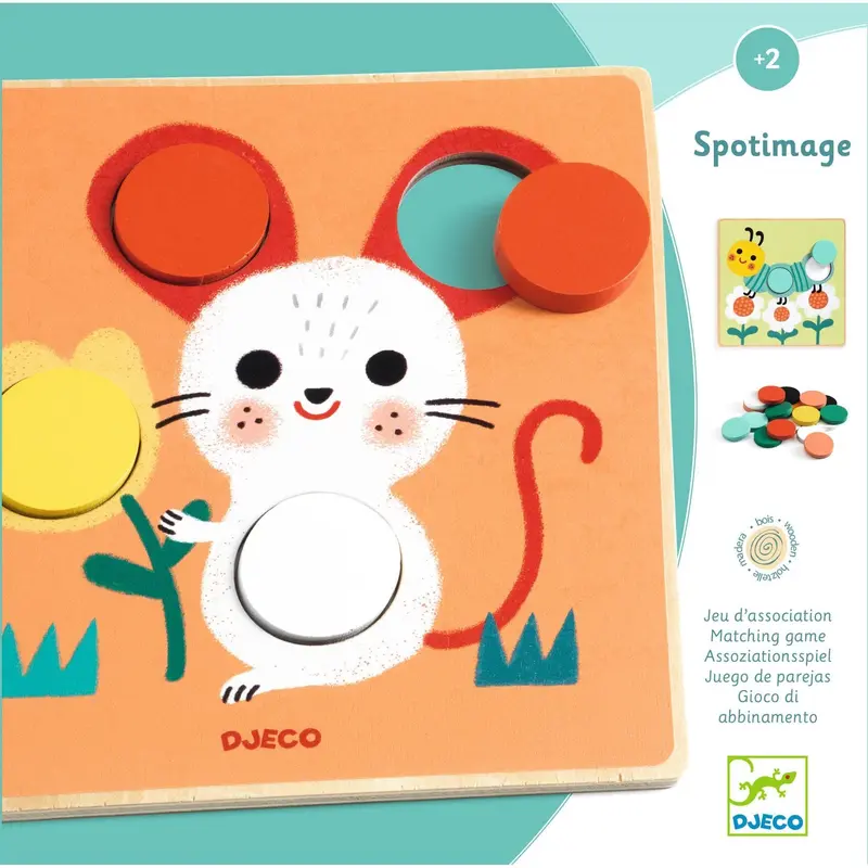 jeu educatif bois Spotimage - DJECO