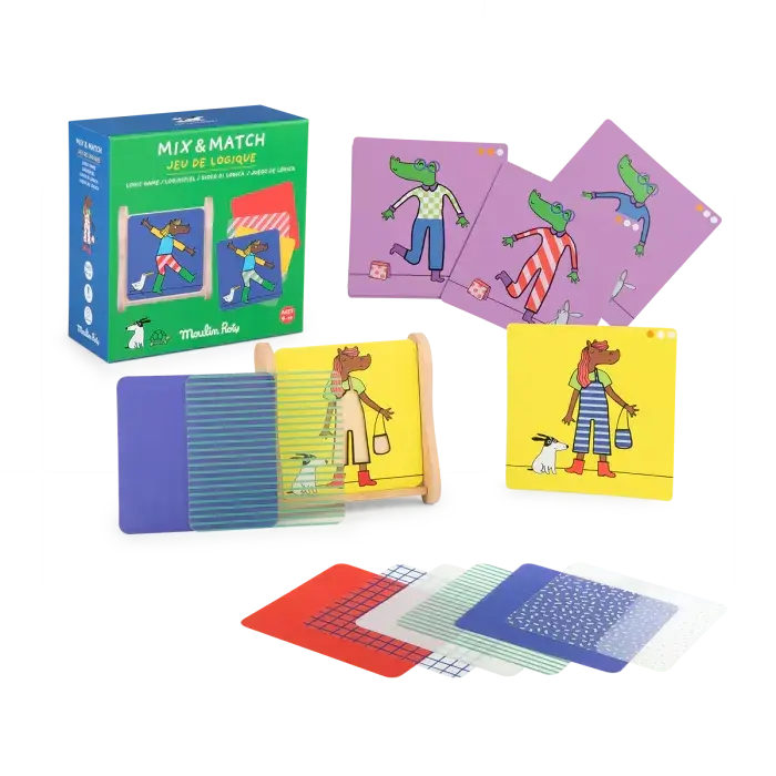 Jeu Mix and Match Les Loufoques - MOULIN ROTY