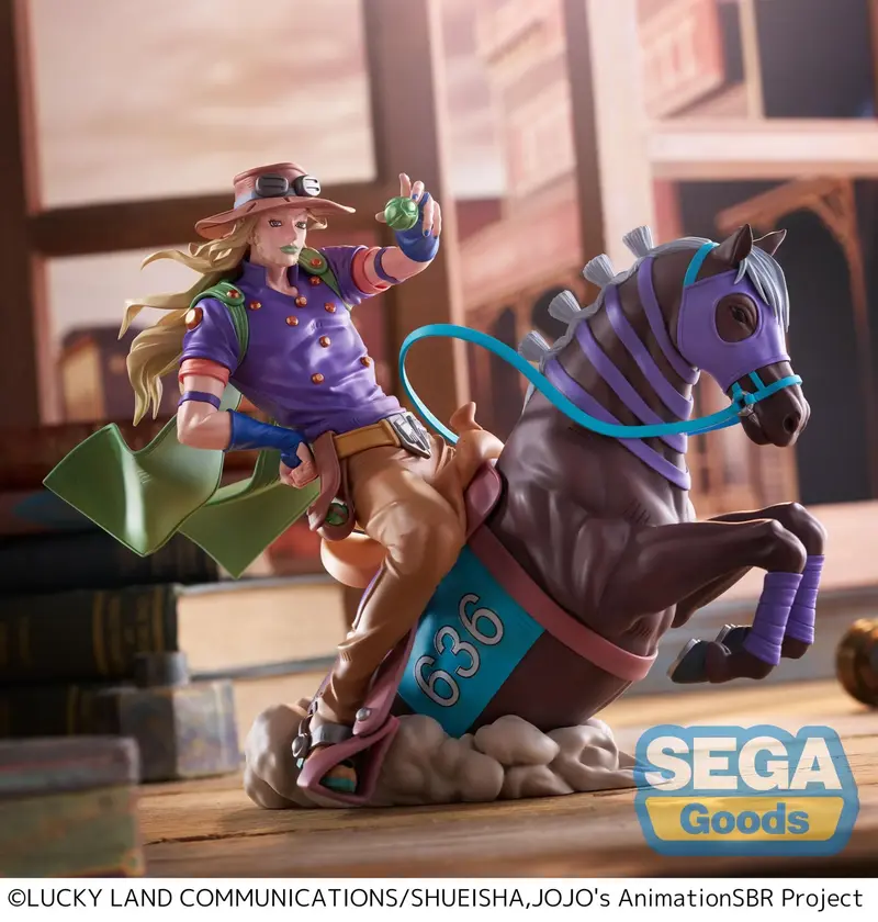 JOJO BIZARRE ADVENTURE GYRO ZEPPELI STEEL BALL RUN XROSS LINK MAX PRECOMMANDE
