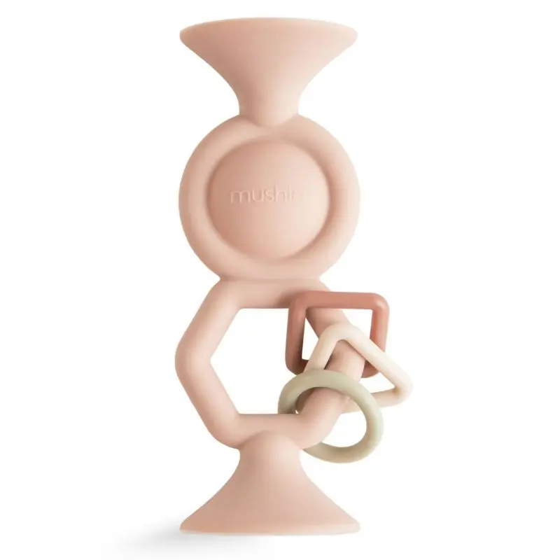 Jouet à ventouse - Hexapop Blush - Mushie