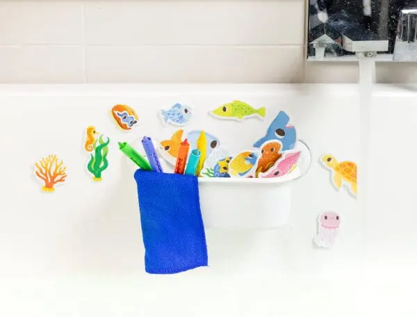 jouet de bain océan stories Art Set - Tiger tribe
