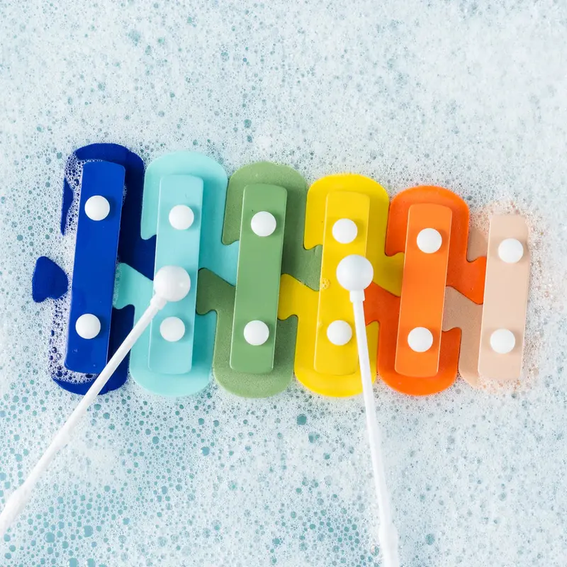 jouet de bain xylophone - tiger tribe