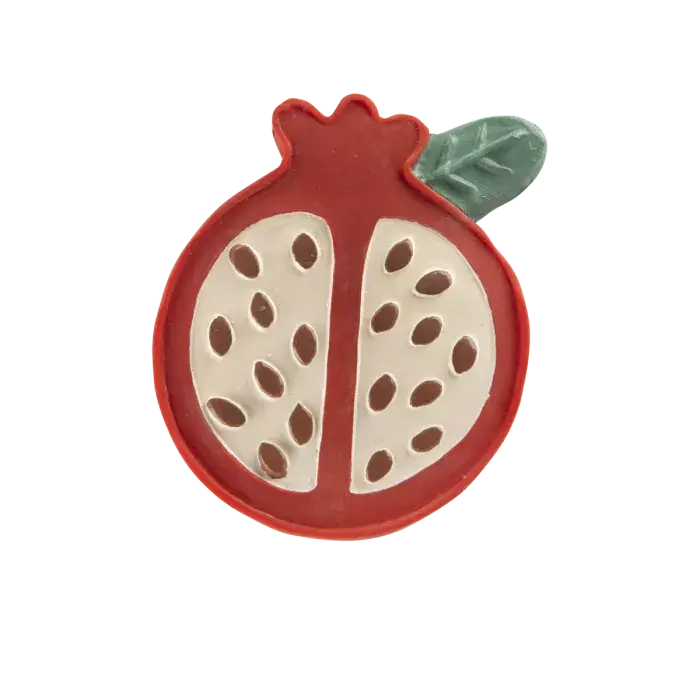 jouet fruit de dentition en caoutchouc naturel La forêt - MOULIN ROTY