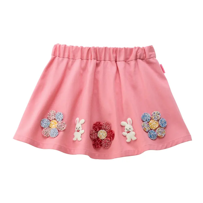 JUPE CHIECO SAKU BRODERIE FLORALE