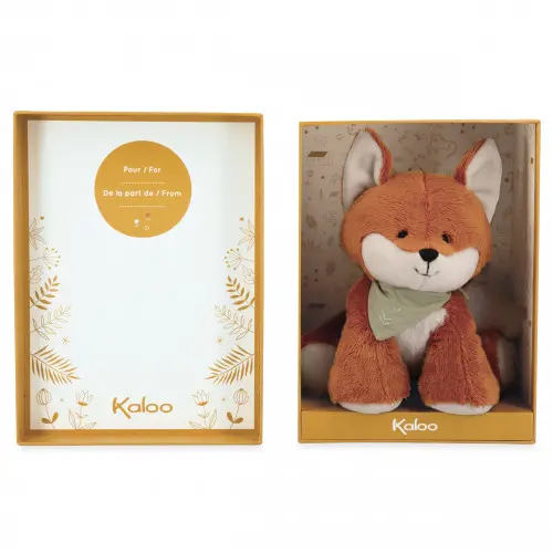 Kaloo - Peluche Paprika le Renard - 17 cm - 👶Naissance+