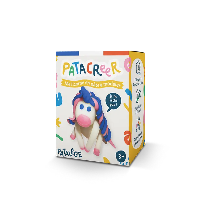 Kit à fabriquer ma licorne en Pâte à Modeler - 2 ans+