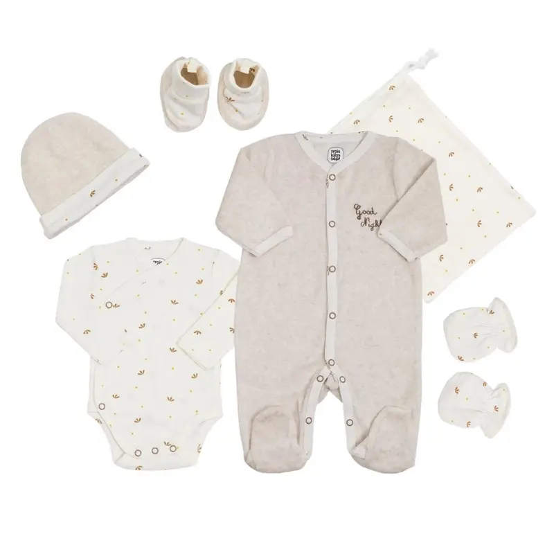Kit naissance 6 pièces - Good Night - 1 mois