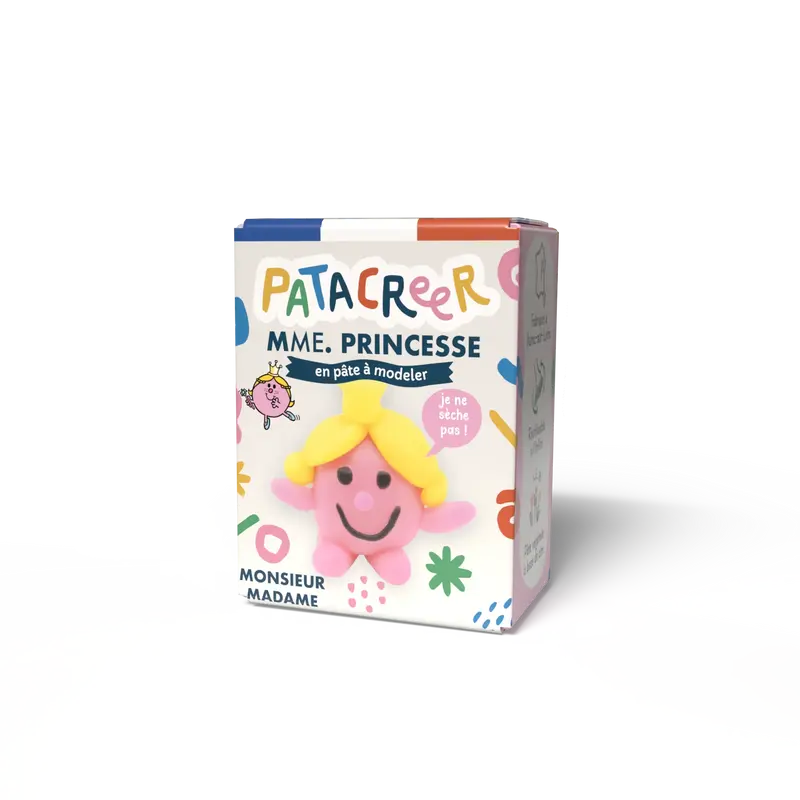 Kit PATACRÉER Mme Princesse en pâte à modeler