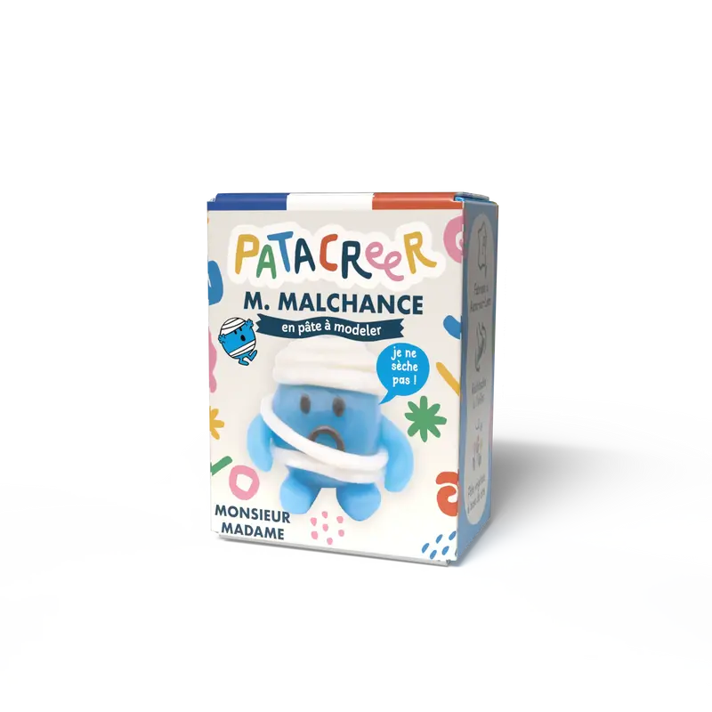 Kit PATACRÉER pour fabriquer M. Malchance en pâte à modeler