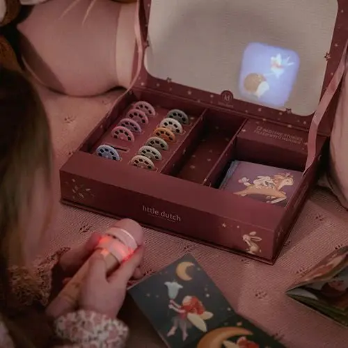 Lampe à histoires enfant – Projecteur d’images Fairy Garden