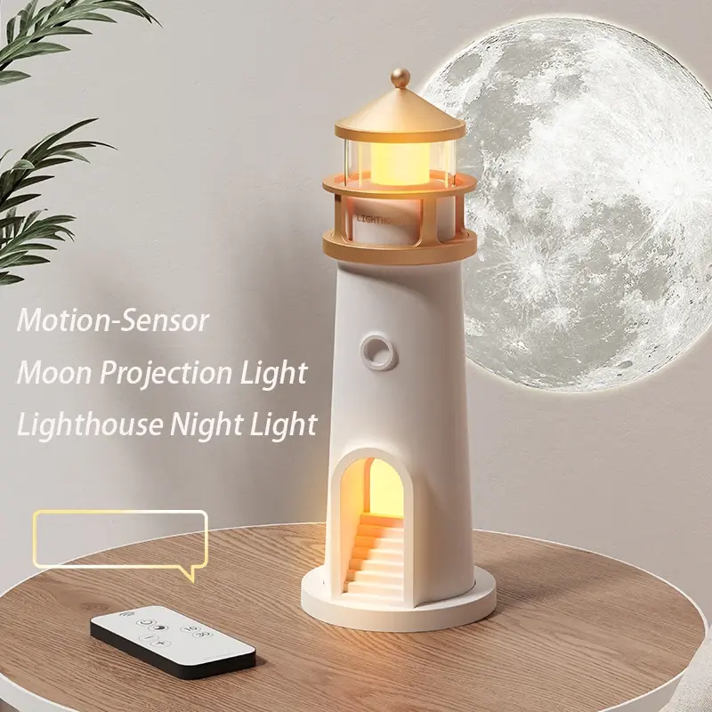 Lampe lune projecteur Mybooni — Veilleuse LED Bluetooth musique télécommande