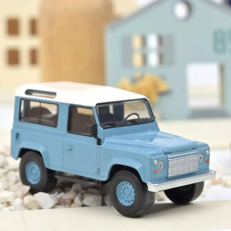 Land Rover Defender 1995 Bleu et Blanc Jet-car 1/43 - NOREV