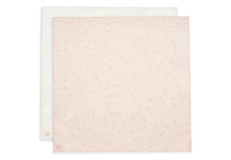 Lange gaze de Coton Large 115x115cm Pretty Picnic (2pack) - JOLLEIN