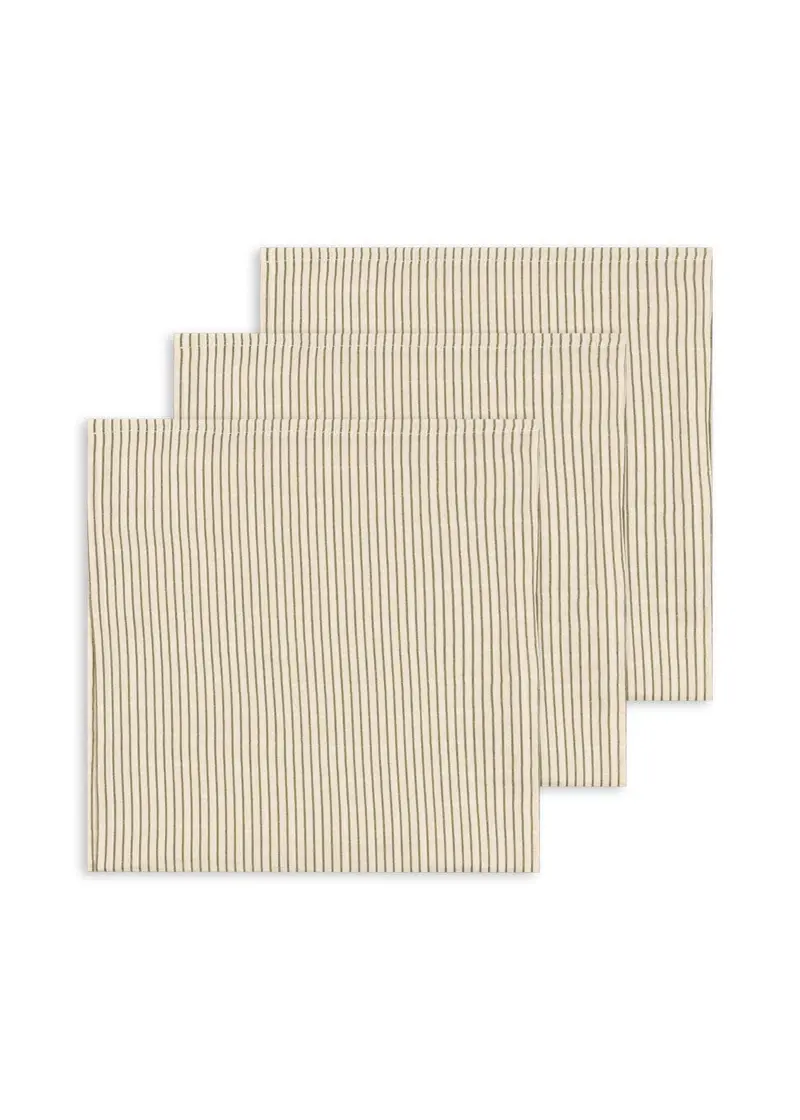 Lange pack de 3 tea stripe - Konges Sløjd