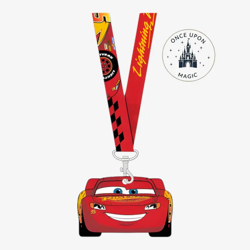 Lanière + Pochette – Flash McQueen – Cars – Disneyland Paris