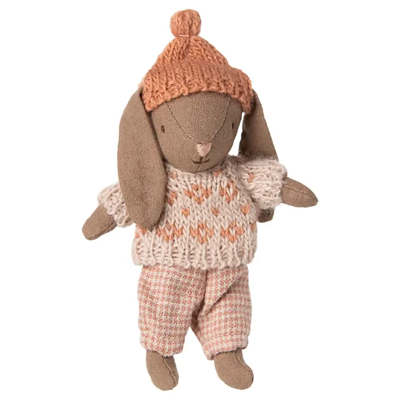 Lapin D'hiver, Micro - Marron Rose