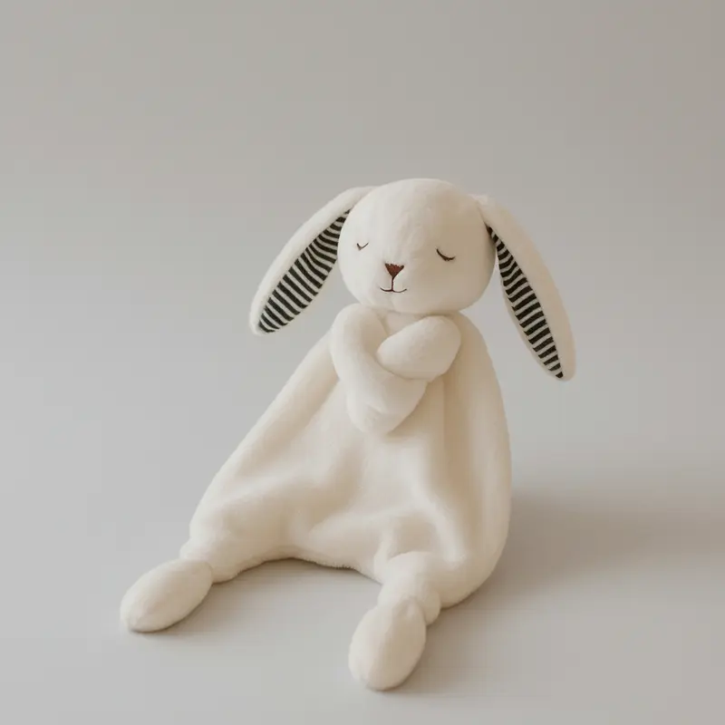 Lapin Doudou Doux et Câlin™ – Compagnon Hypoallergénique pour Bébé