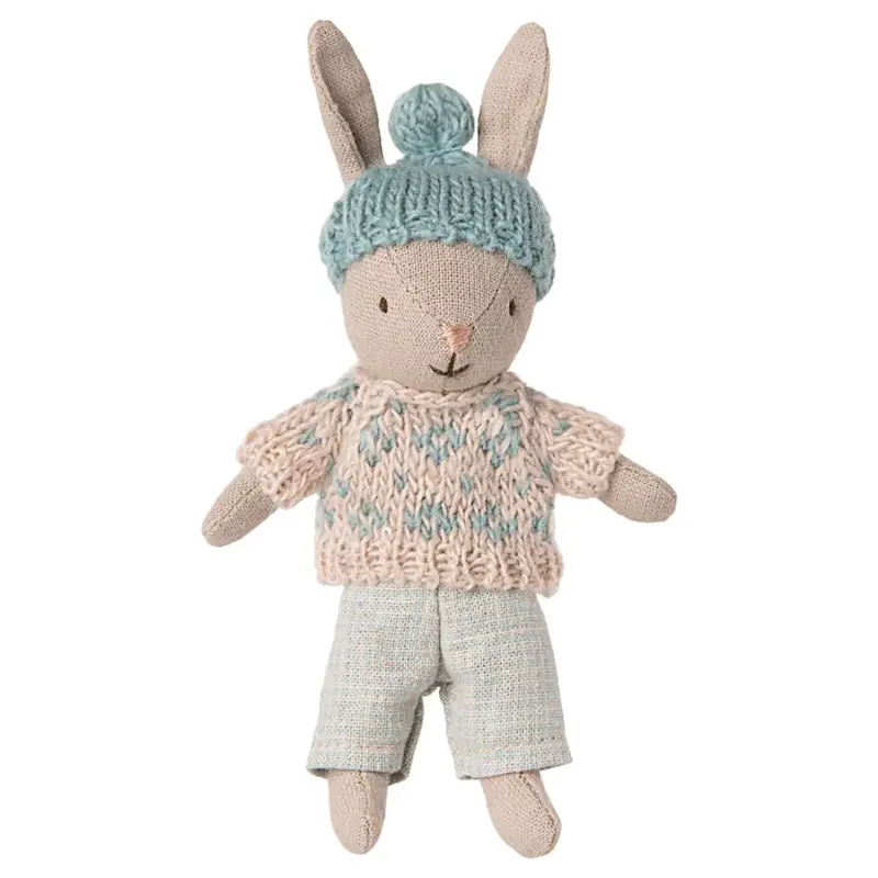 Lapin Hiver, Micro - Sable - Menthe
