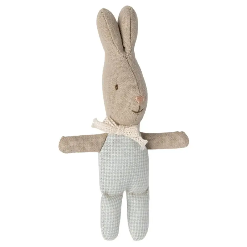 Lapin, My - Bleu Clair À Carreaux