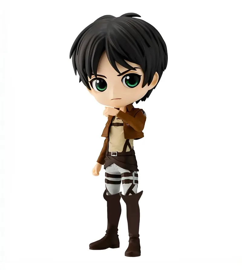 L'Attaque Des Titans - Figurine Eren Yeager - Q Posket - Ver A
