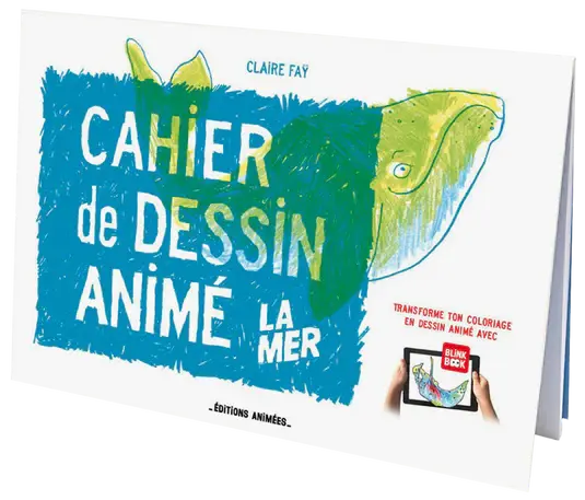 Le Cahier de Dessin Animé - La Mer - 3 ans+