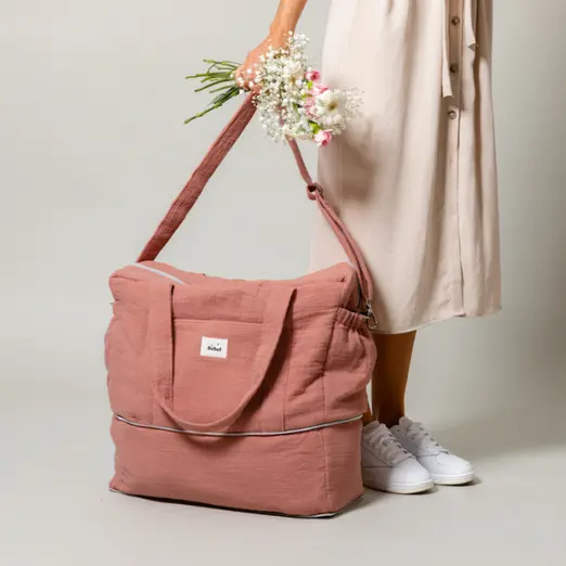 Le sac à langer "24/48h" terracotta