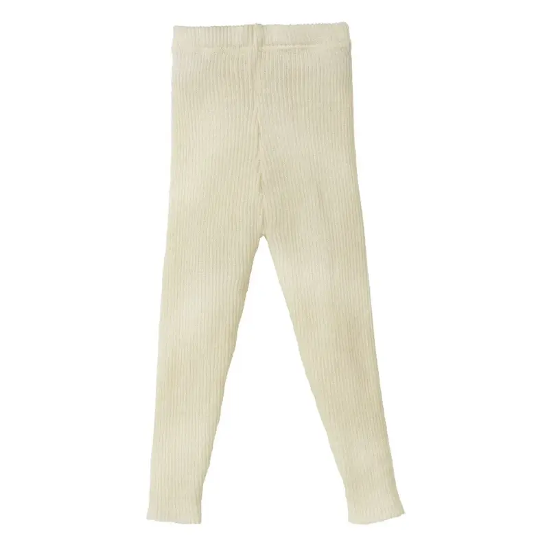 Legging léger en laine mérinos Disana – Naturel