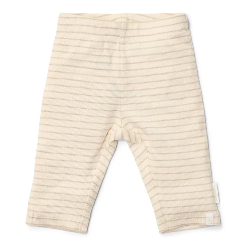 Legging rayé beige - Little Dutch