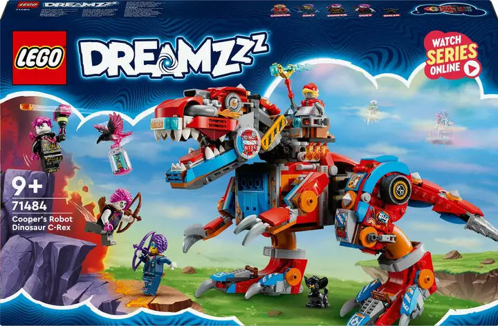 LEGO 71484 DREAMZzz Coopers Dino-Mech C-Rex - 🧒9 ans+