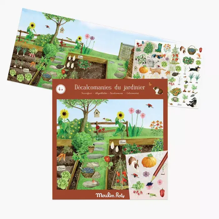 Les décalcomanies - Moulin roty - 3 ans +