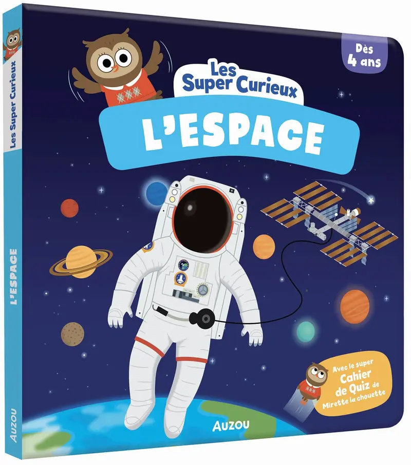 Les super curieux l'espace - AUZOU