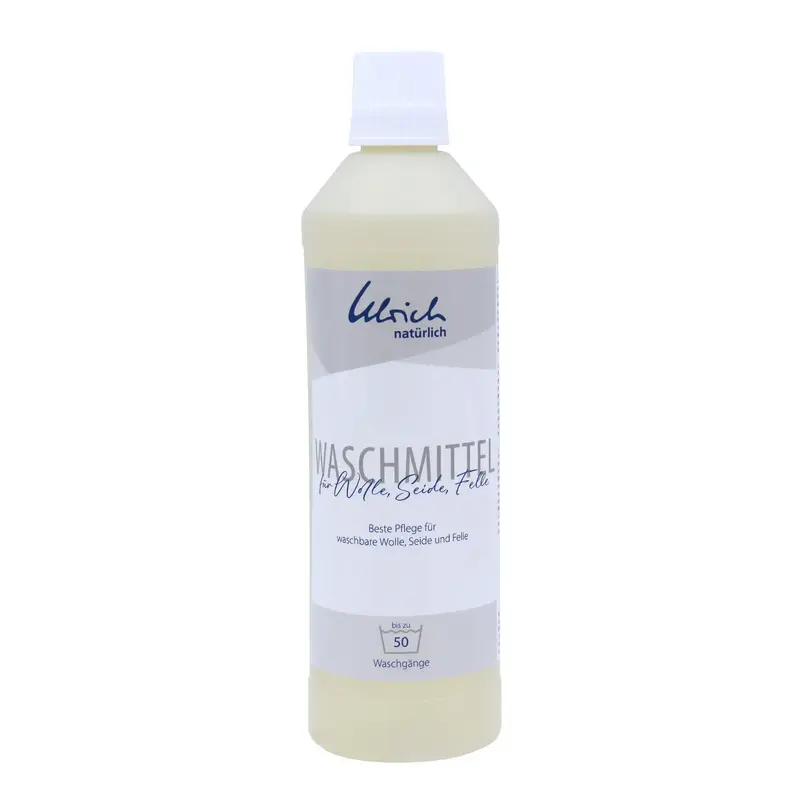 Lessive pour la laine, soie et peaux Ulrich 500ml