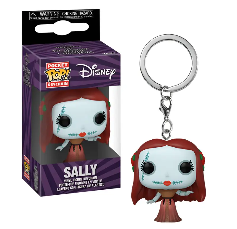 L'Étrange Noël de Monsieur Jack - Porte-clés Sally Tenue De Soirée - Pocket Pop Keychain