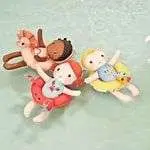 Lilliputiens - poupée de bain Gaspard le canard -👶1 an+