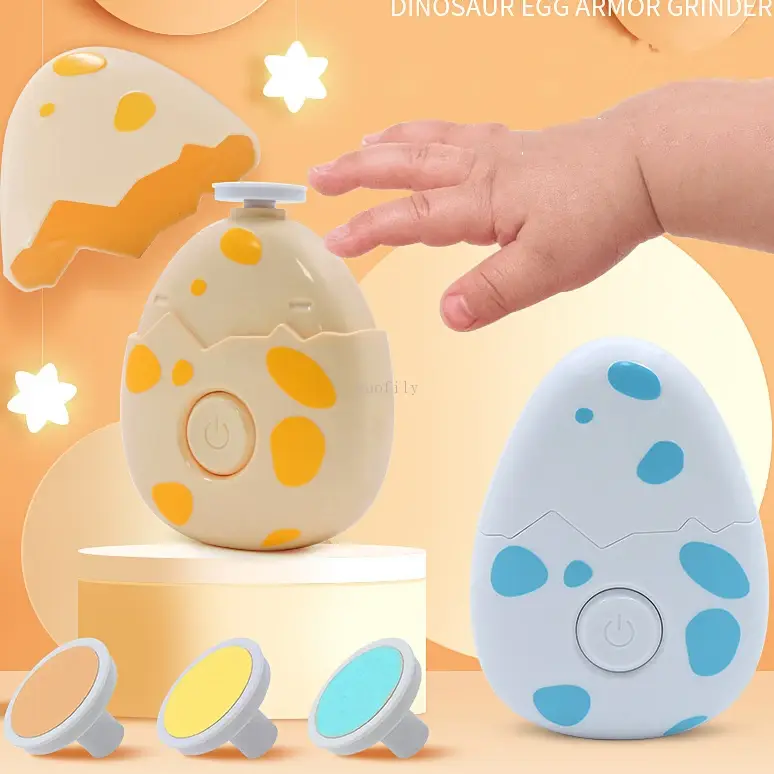 Lime à ongles électrique bébé Mybooni — Set manucure cartoon nourrisson et adulte
